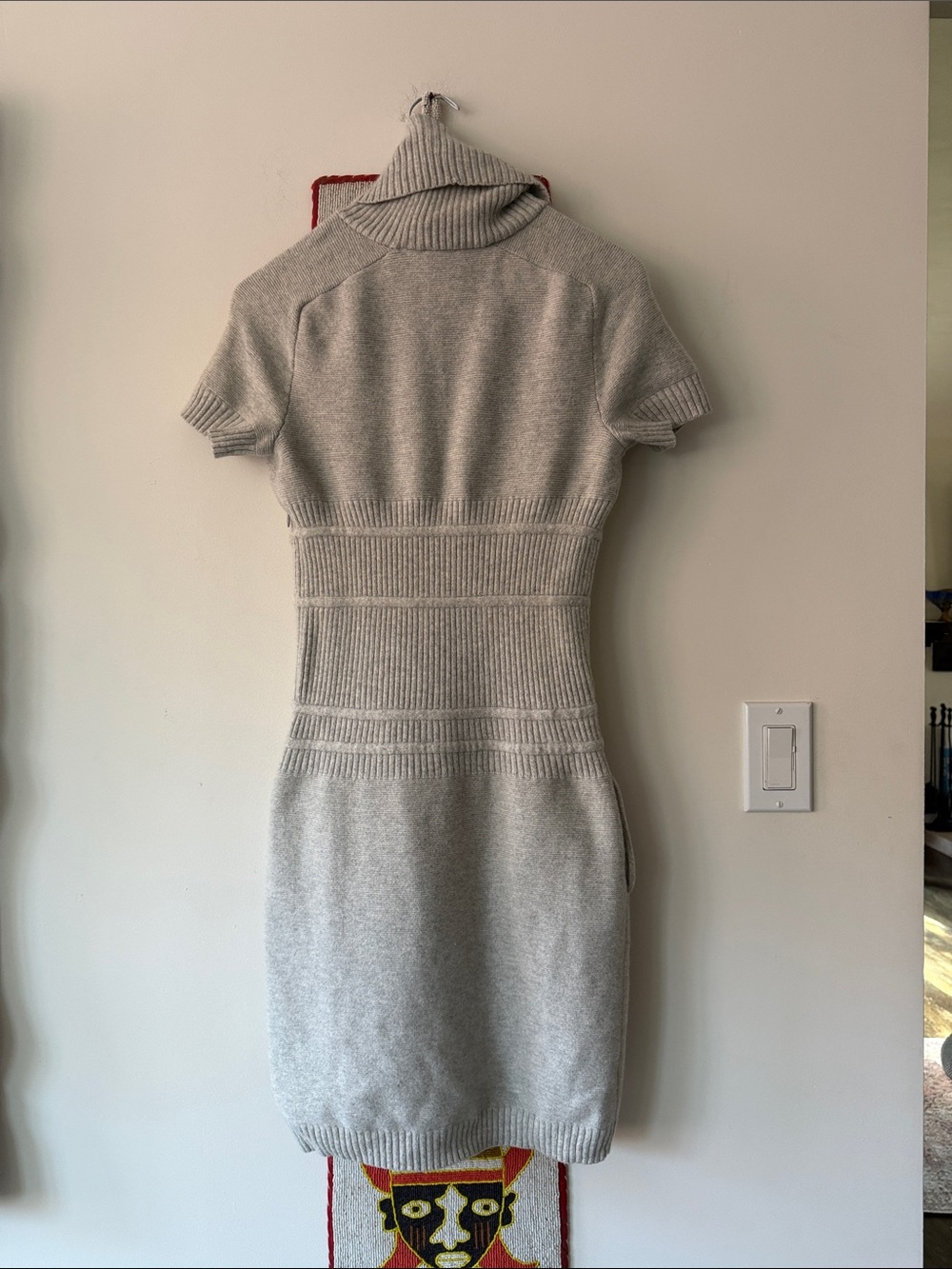 “CHANEL” Stunning Vintage Cashmere Dress - Picture 7 of 10